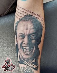 Jack Nicholson Fan Tattoo
